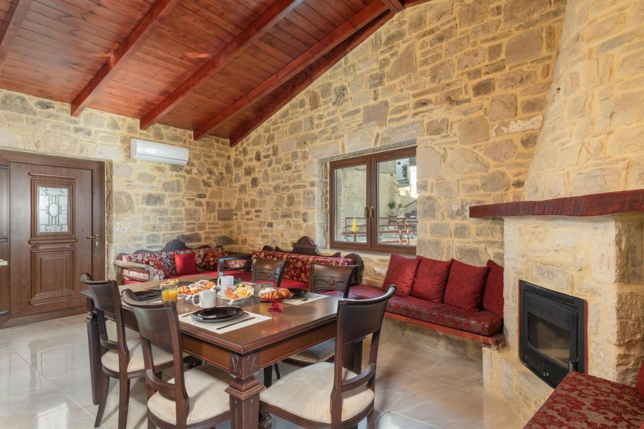 Draganigo Luxury Stone Houses 40 Min From Matala Ano Moulia Ngoại thất bức ảnh