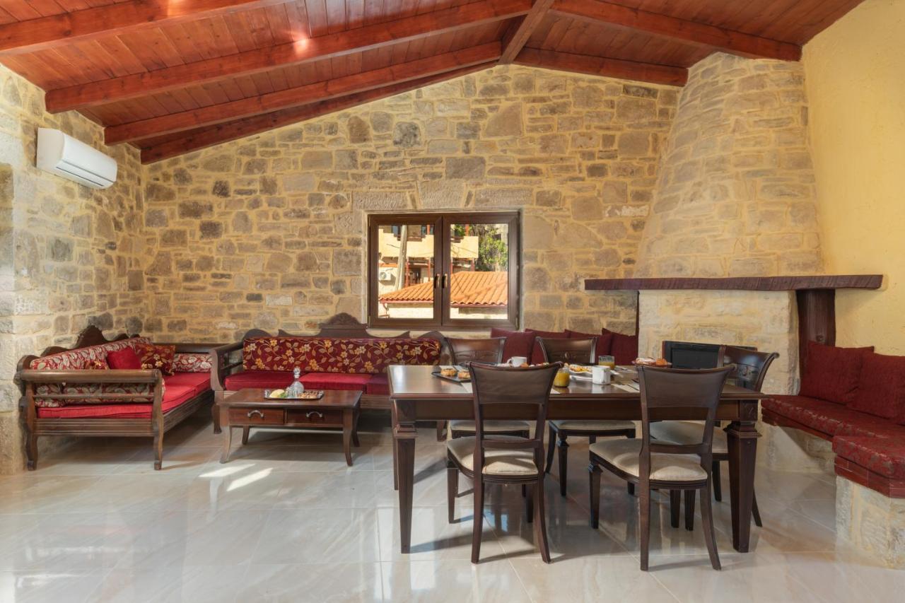 Draganigo Luxury Stone Houses 40 Min From Matala Ano Moulia Ngoại thất bức ảnh
