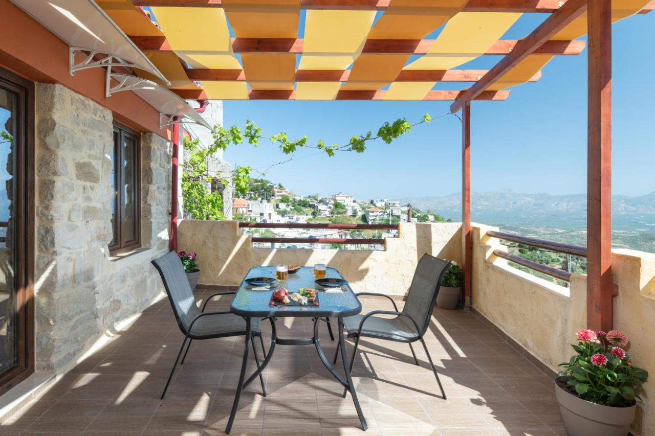 Draganigo Luxury Stone Houses 40 Min From Matala Ano Moulia Ngoại thất bức ảnh