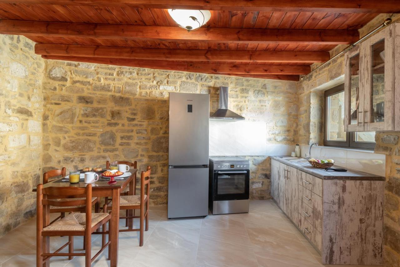 Draganigo Luxury Stone Houses 40 Min From Matala Ano Moulia Ngoại thất bức ảnh
