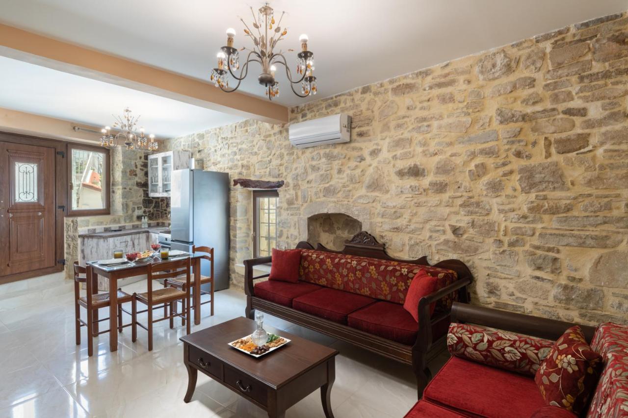 Draganigo Luxury Stone Houses 40 Min From Matala Ano Moulia Ngoại thất bức ảnh
