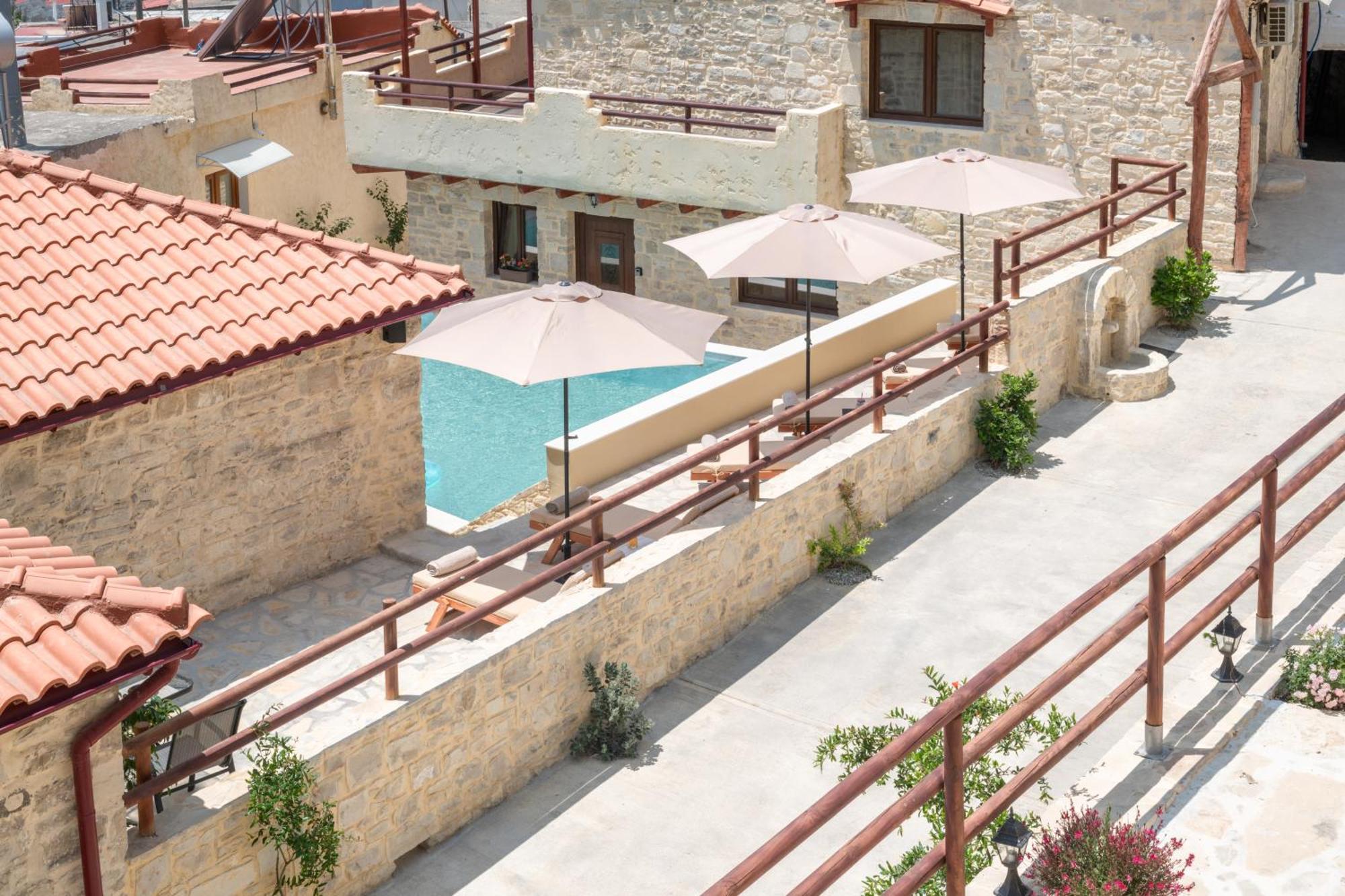 Draganigo Luxury Stone Houses 40 Min From Matala Ano Moulia Ngoại thất bức ảnh
